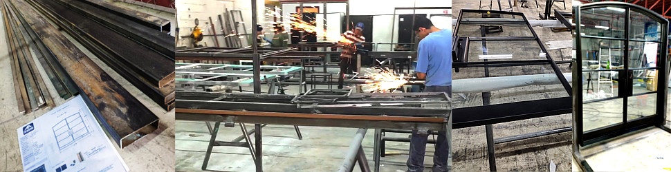 in house manufacturing of steel doors and windows